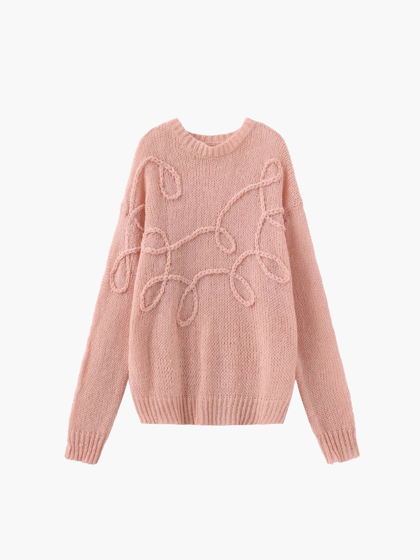 Trui Dames Oversized Zacht Gebreid Lange Mouwen