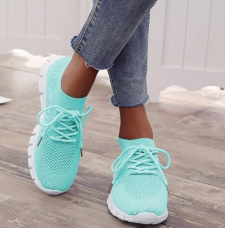 Wygodne ortopedyczne sneakersy damskie w modelu wsuwanym