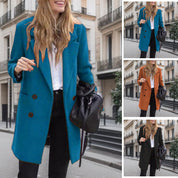 VALENTINE - DOUBLE BREASTED BOUCLE COAT 6