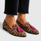 Dames Orthopedische Loafers met Panterprint en Kwastjes