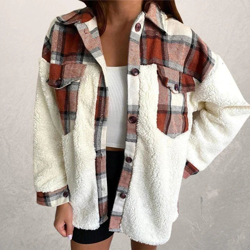 Fleece Jas Zachte Warme Teddyvoering Vrouwen