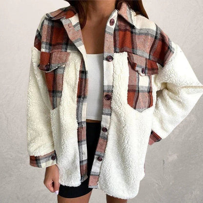 Fleece Jas Zachte Warme Teddyvoering Vrouwen