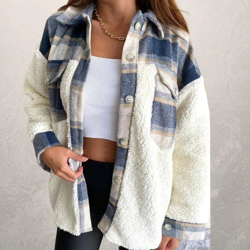 Fleece Jas Zachte Warme Teddyvoering Vrouwen