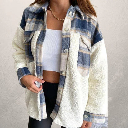 Fleece Jas Zachte Warme Teddyvoering Vrouwen