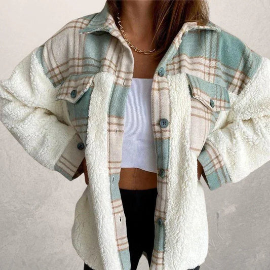 Fleece Jas Zachte Warme Teddyvoering Vrouwen