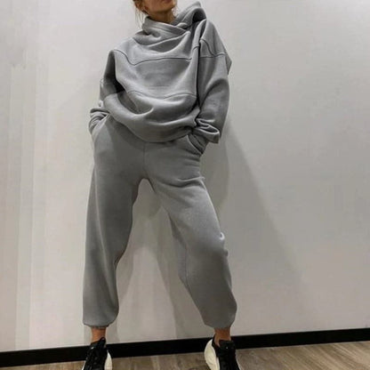 Oversized Hoodie en Joggingbroek Loungewear Set voor Dames