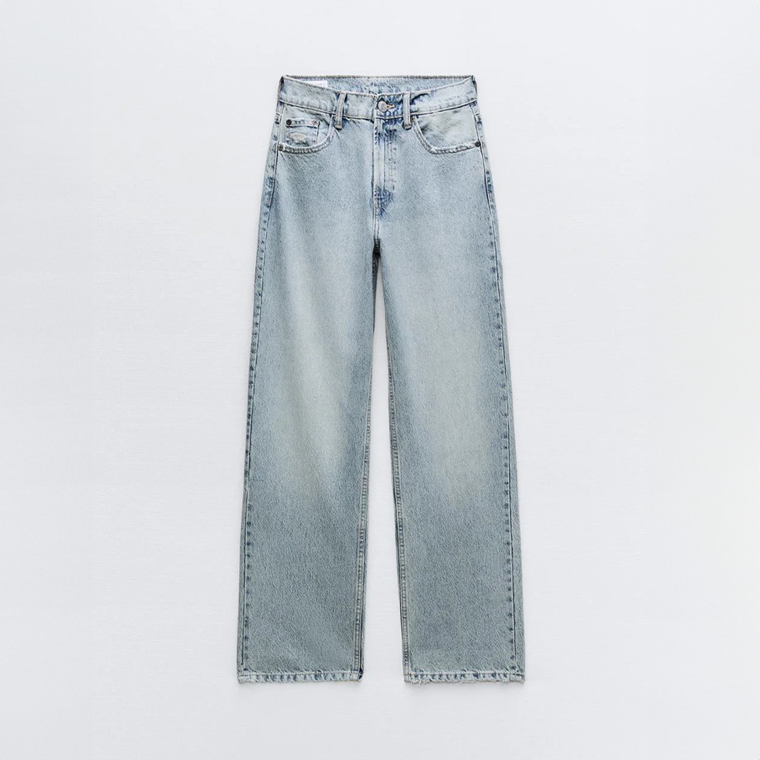 Maja - High waist jeans met scheuren